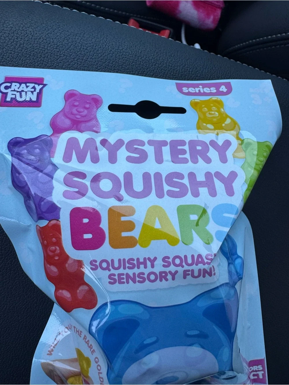 Lot of 1 RMS Crazy Fun Mystery Squishy Bears Series 4 NEW